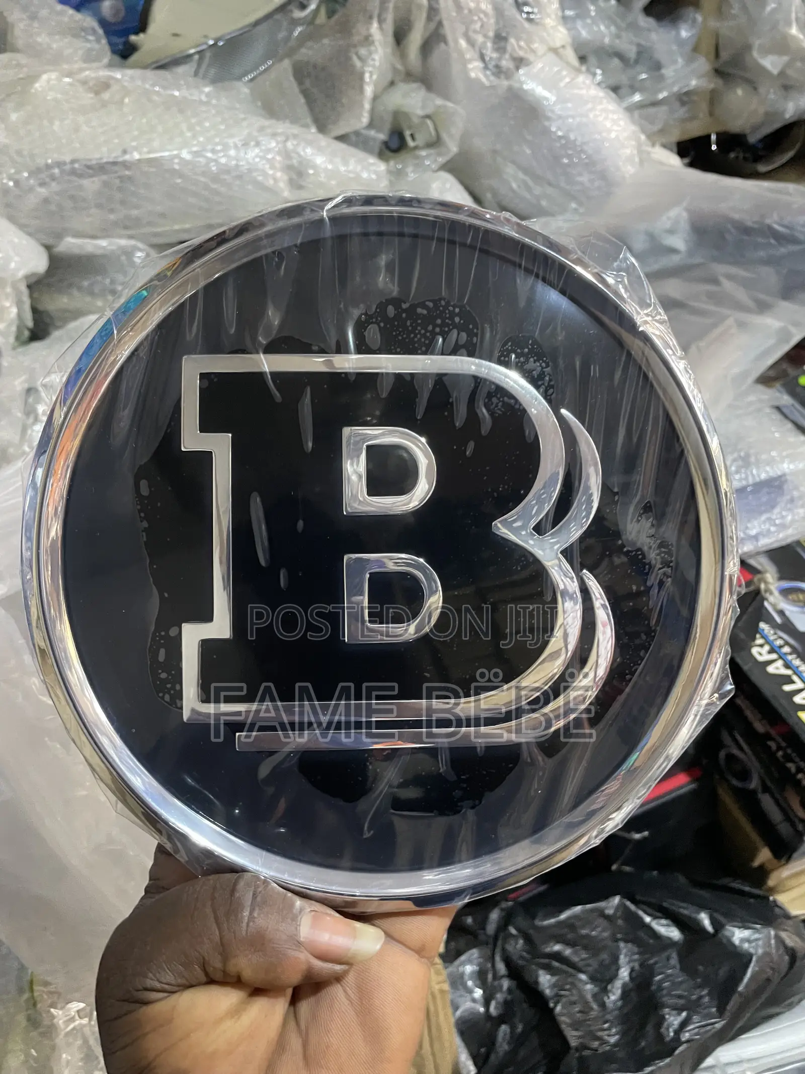 Brabus B Front Grille Badge for G-Wagon & Mercedes 