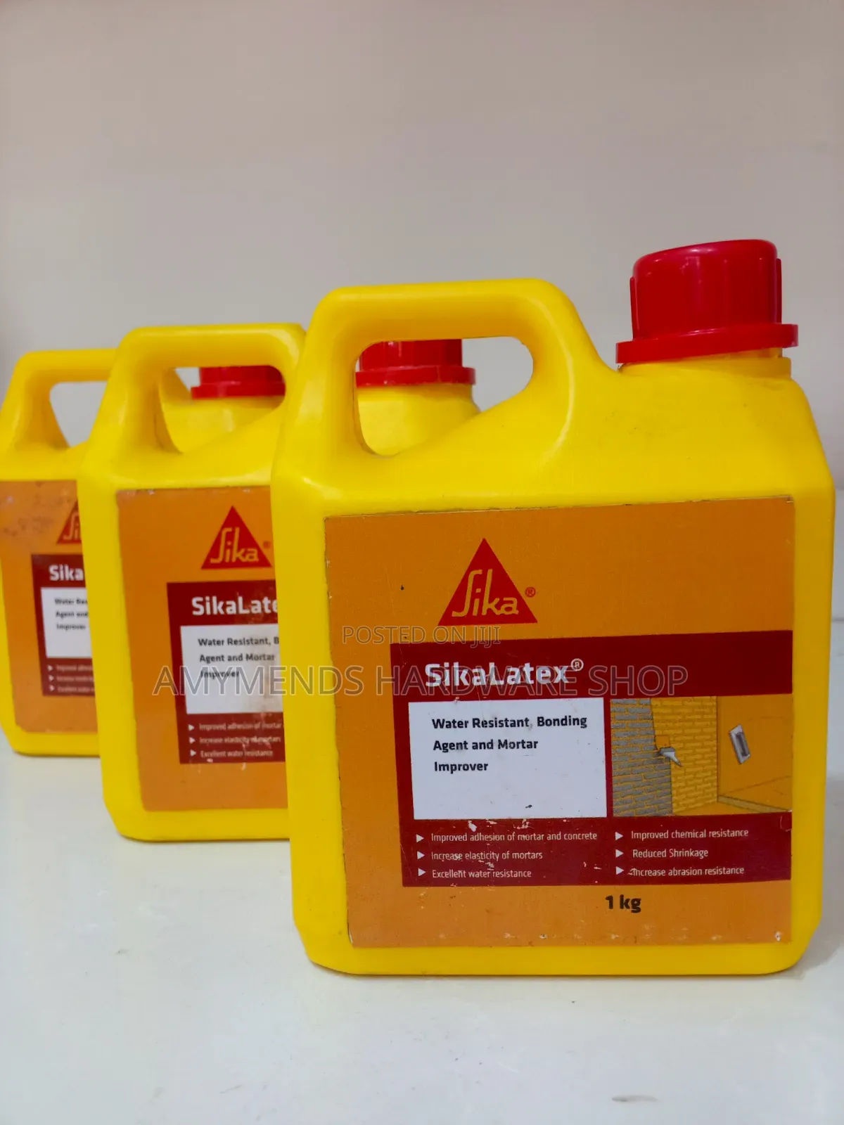 Sikalatex Water Resistant, Bonding Agent and Mortar Improver