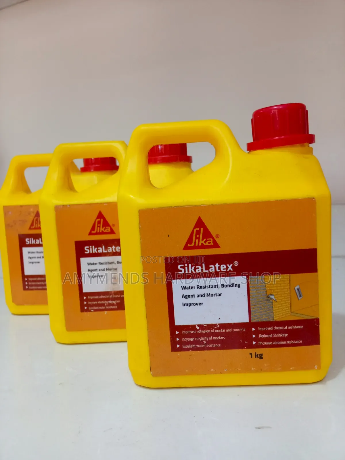 Sikalatex Water Resistant, Bonding Agent and Mortar Improver