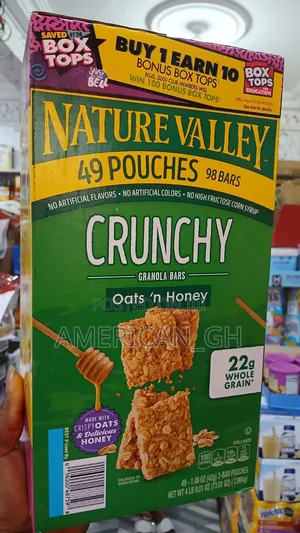 Nature Valley Oats 'N Honey Crunchy Granola Bars, 49 Ct