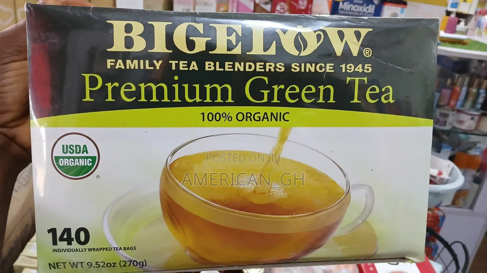 Biglow Premium Green Tea, 140ct