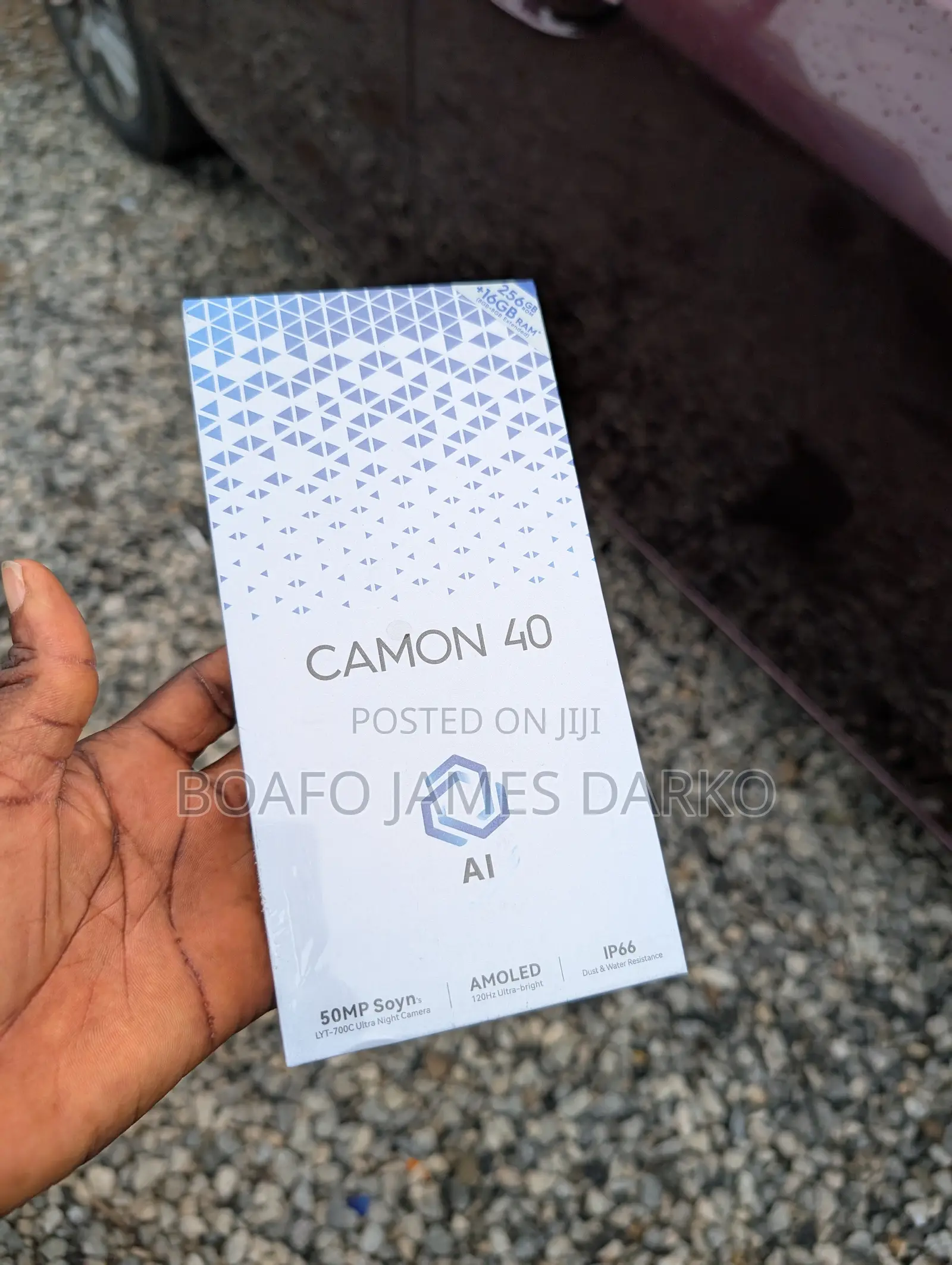 New Tecno Camon 40 256 GB Black