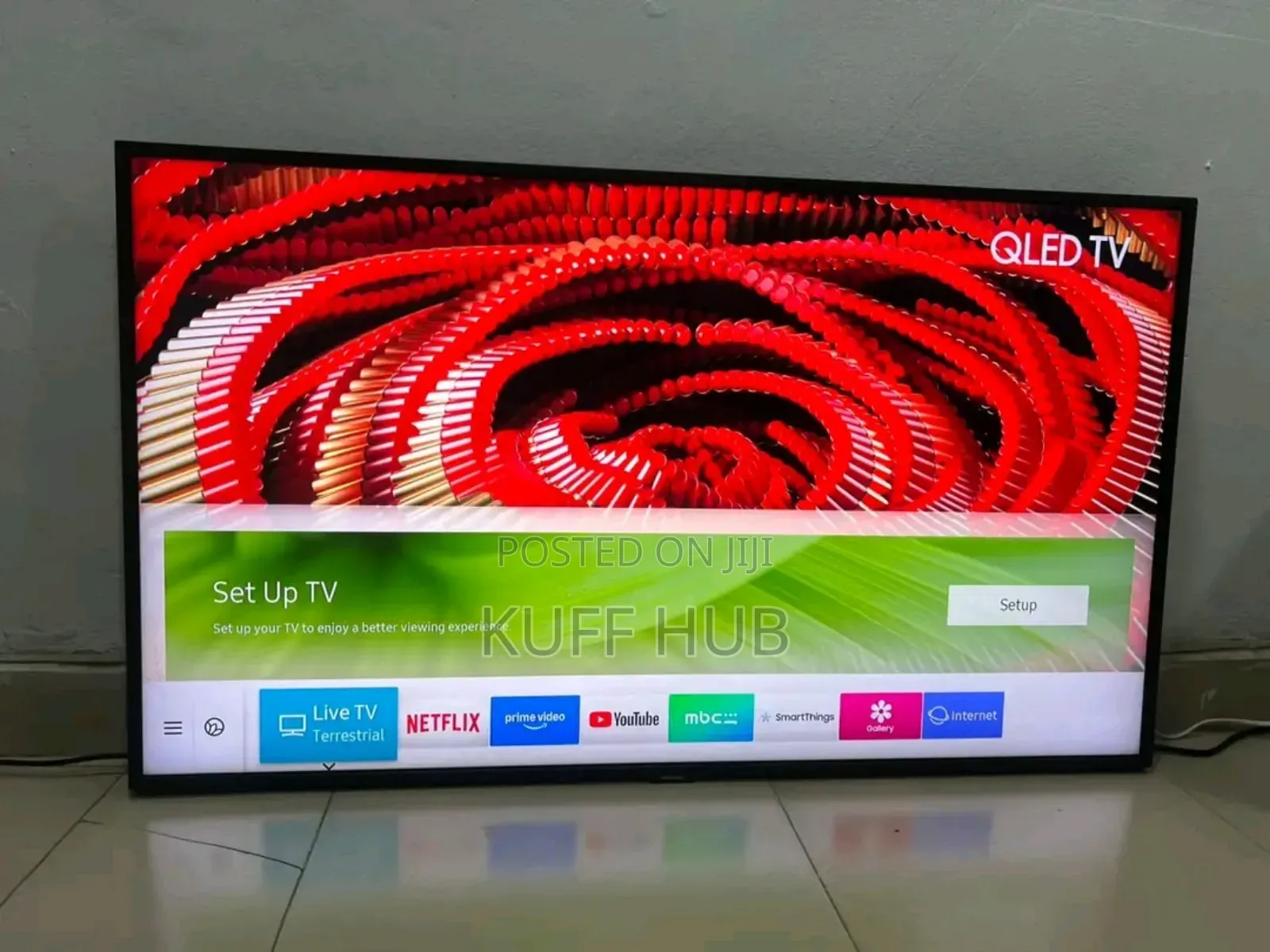 Samsung Qled TV With Remote