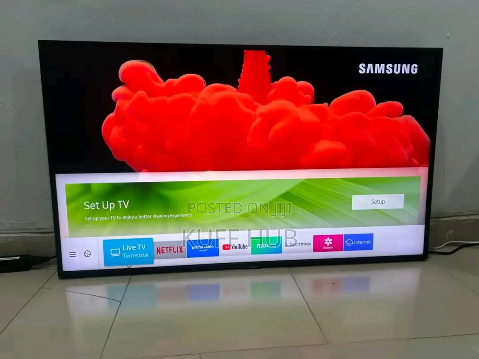 Samsung Qled TV With Remote