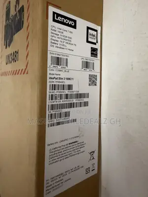 New Laptop Lenovo Ideapad 3 16GB Intel Core 7 SSD 512GB