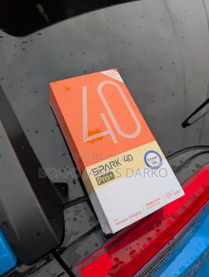 New Tecno Spark 40 Pro+ 256 GB Black