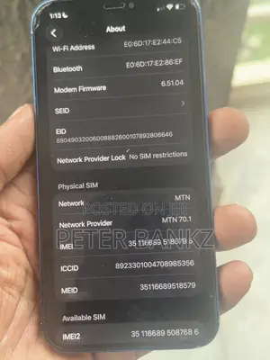 Apple iPhone 12 256 GB Blue