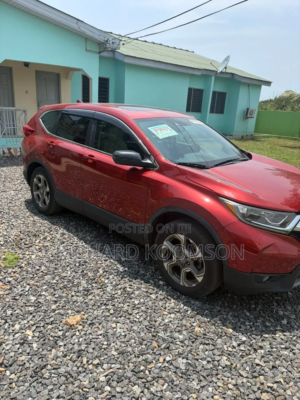 Honda CR-V EX-L AWD 2018 Red