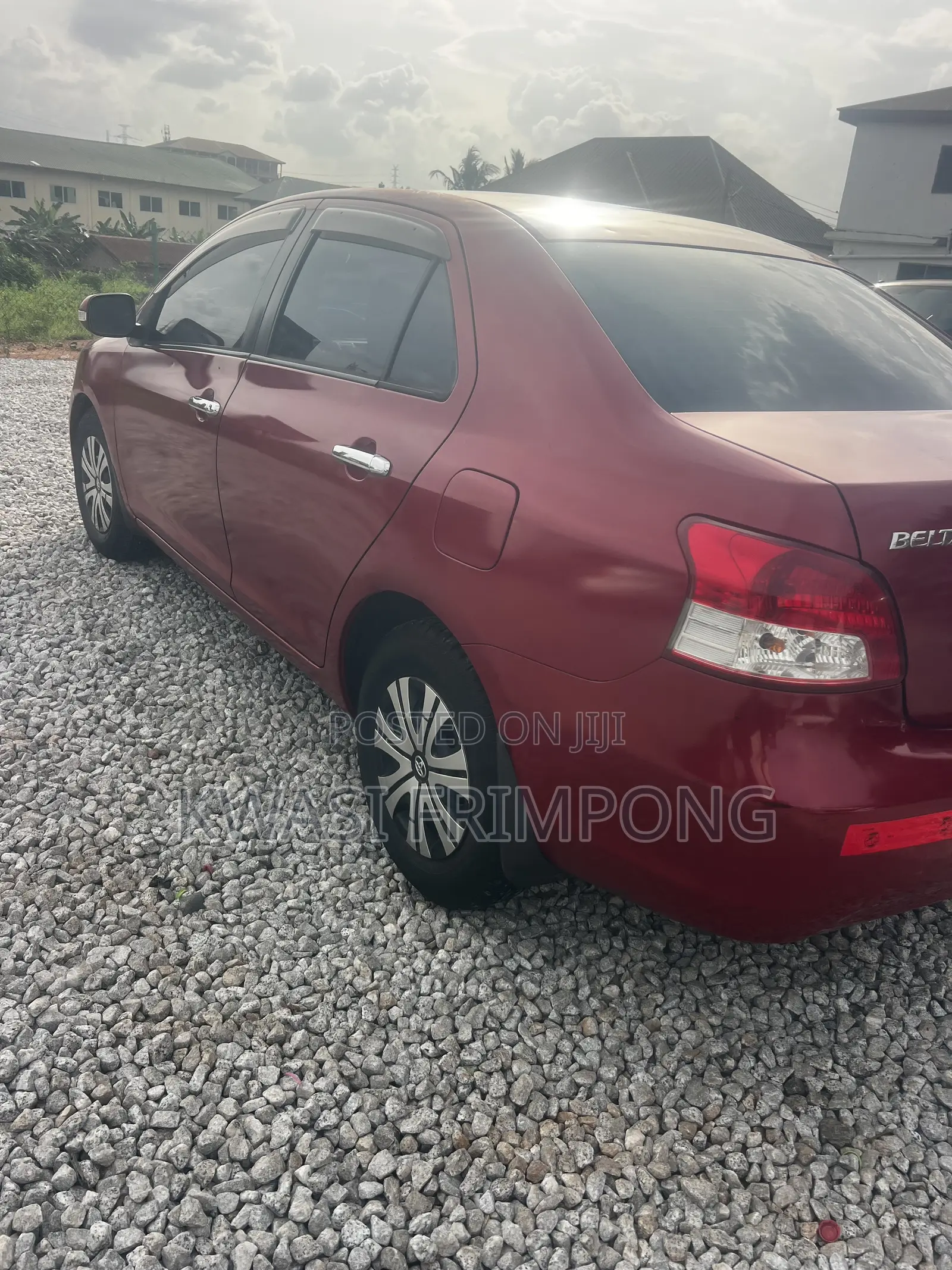 Toyota Belta 2012 Red