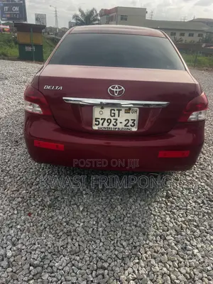 Toyota Belta 2012 Red
