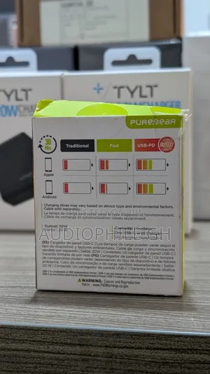 Pure Gear LightSpeed - 20W Single USB-C PD Wall Charger
