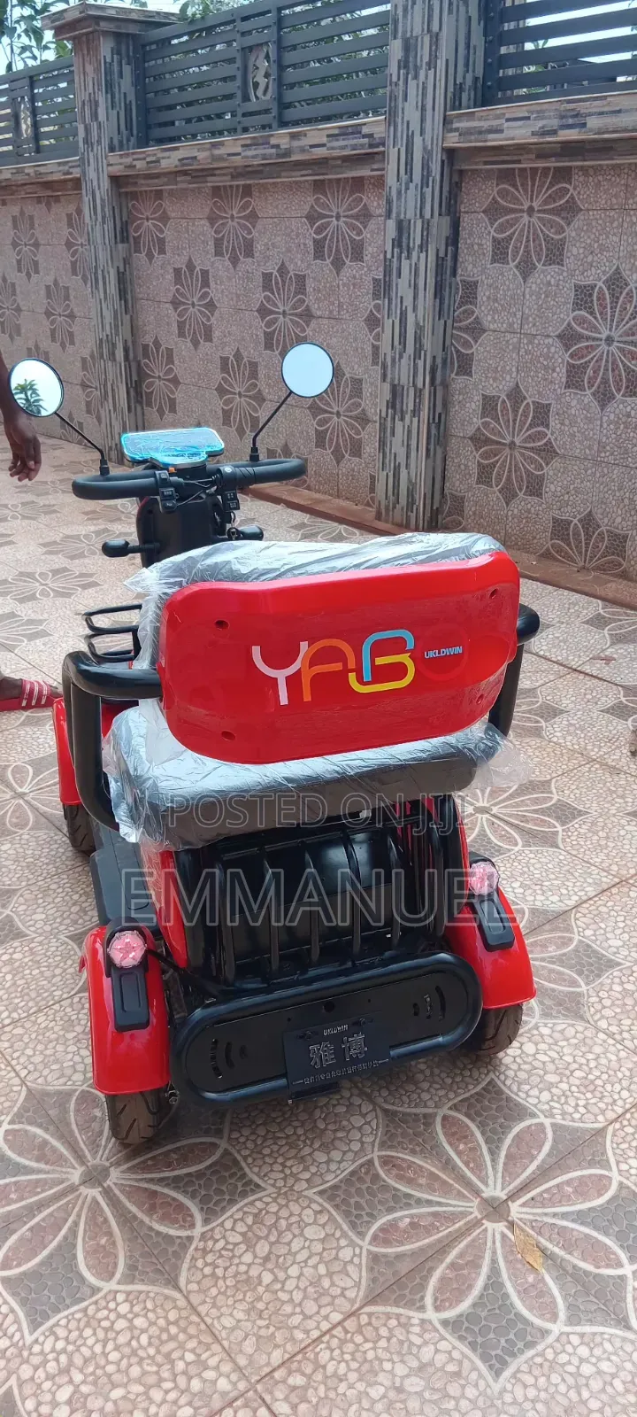 New Motorcycle 2026 Red