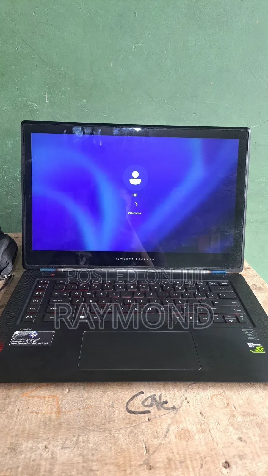 Laptop HP Omen 15t 8GB Nvidia SSD 256GB