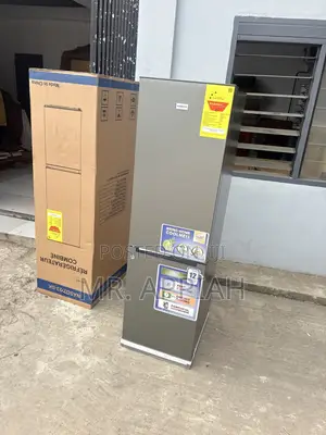 Quality Cooling Nasco 170L Bottom Freezer Fridge(Gray)