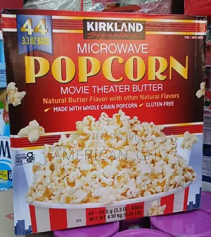 Microwave Kirkland Popcorn, 44pcs