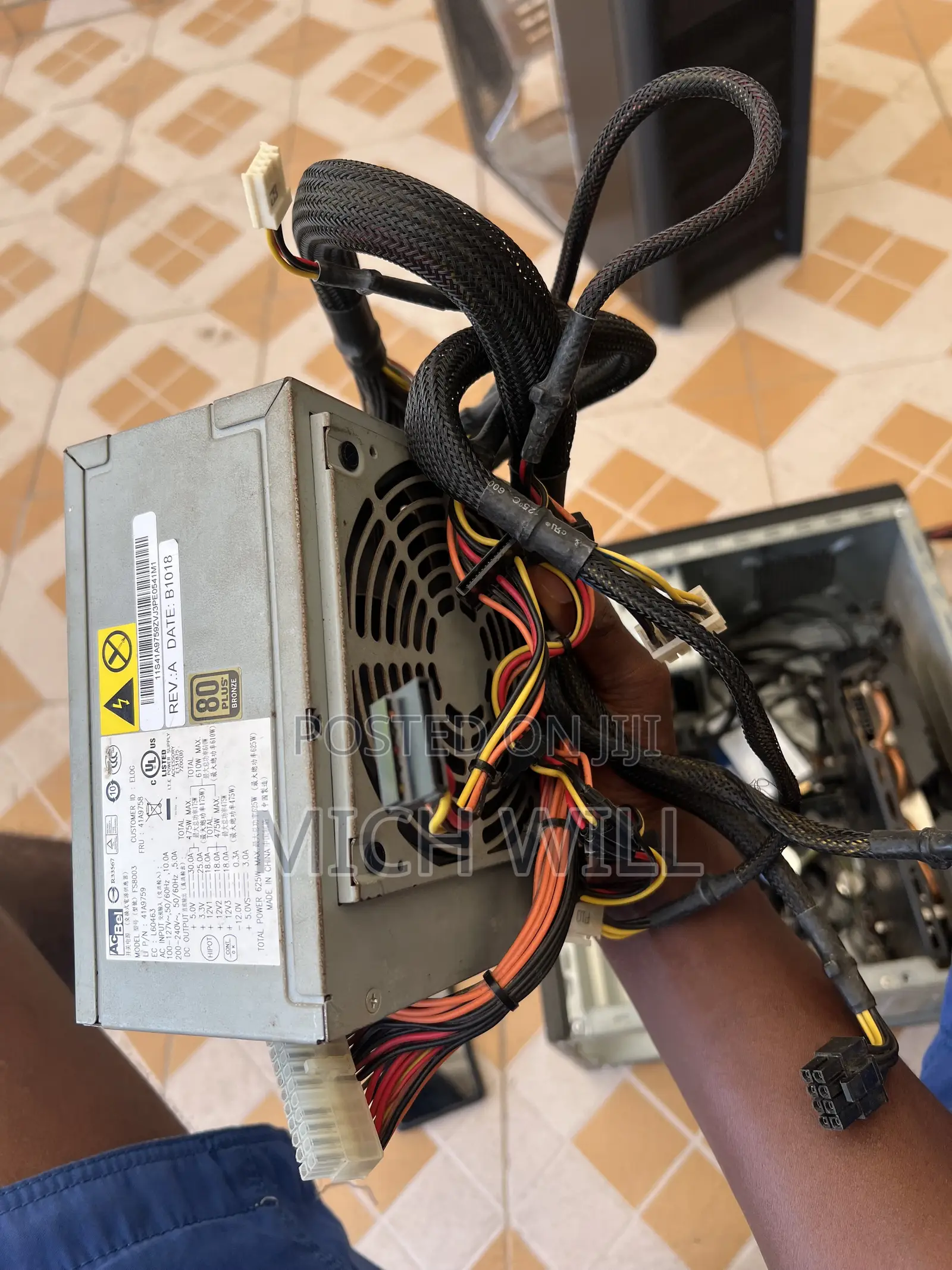 625 Watt Power Pack 80 Plus Bronze