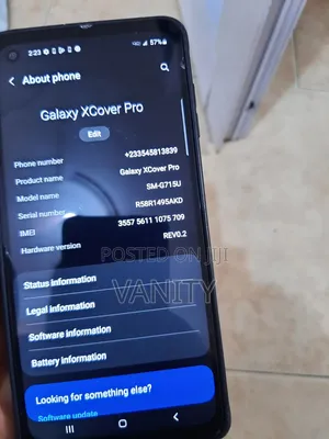 Samsung Xcover Pro 64 GB Black