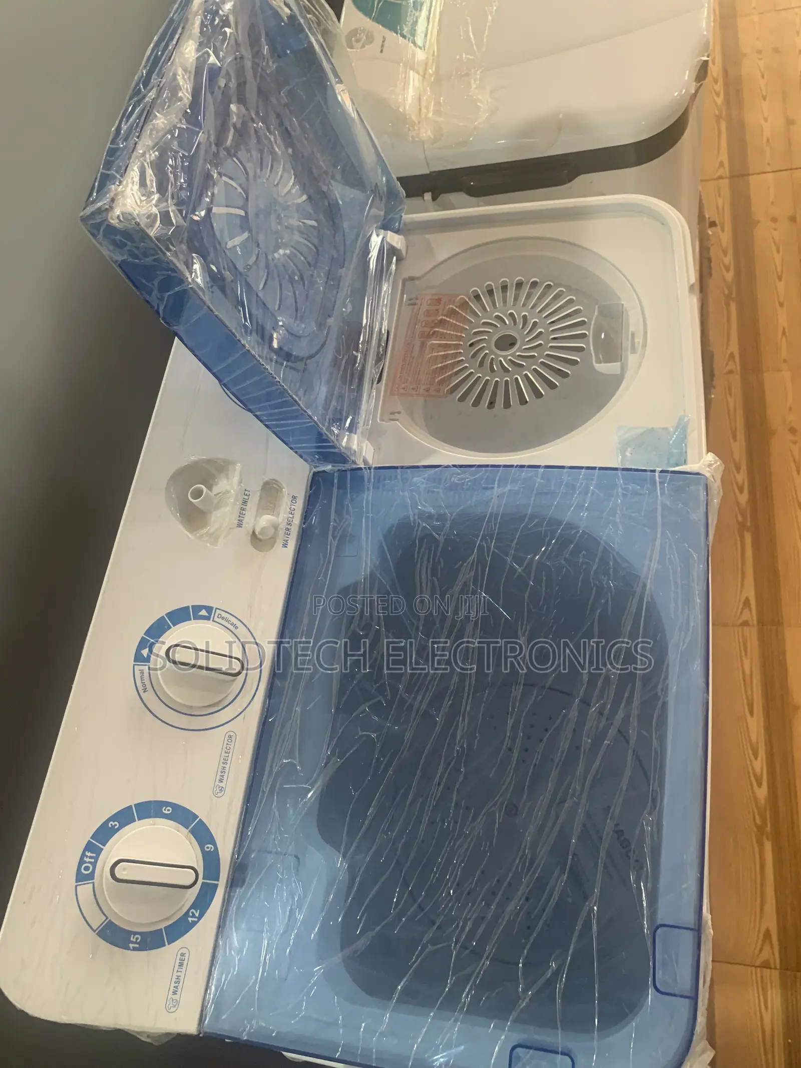 Nasco 7kg Twin Tub Semi-Automatic Whasing Machine Clean & Perfect.