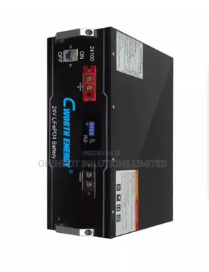 Solar Lithium Ion Batterie 24100 24v 100ah (2.4kwh)