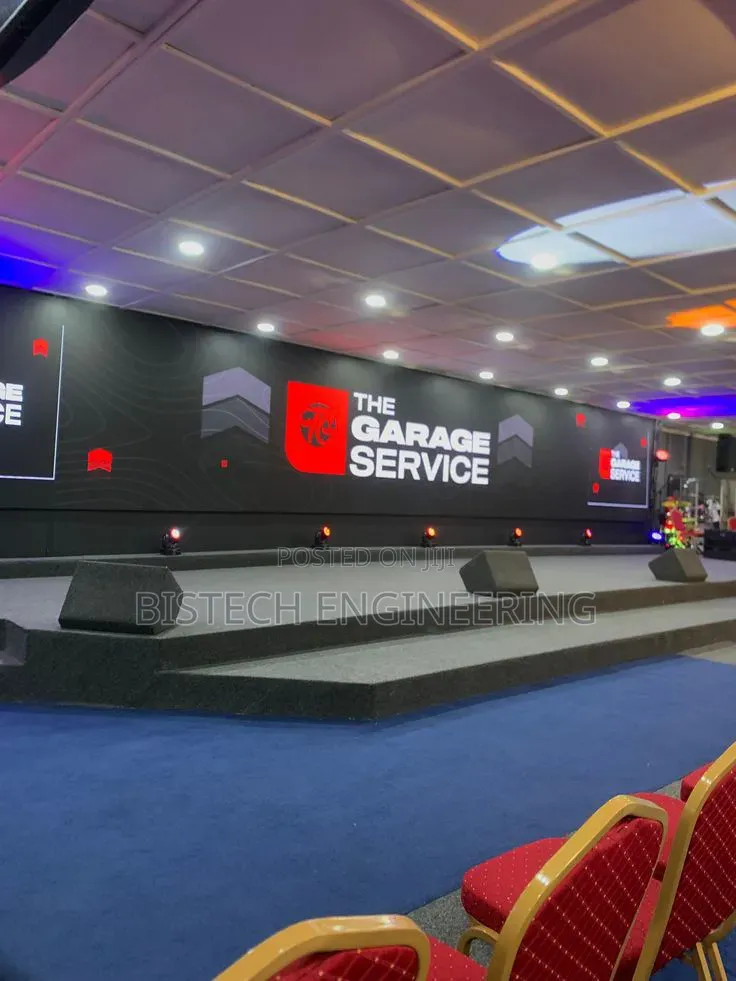 PA Systems Set Up for Churches, Event Centers