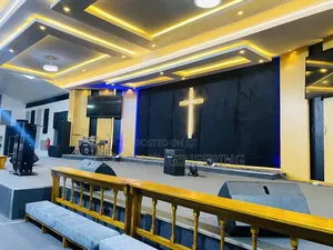 PA Systems Set Up for Churches, Event Centers