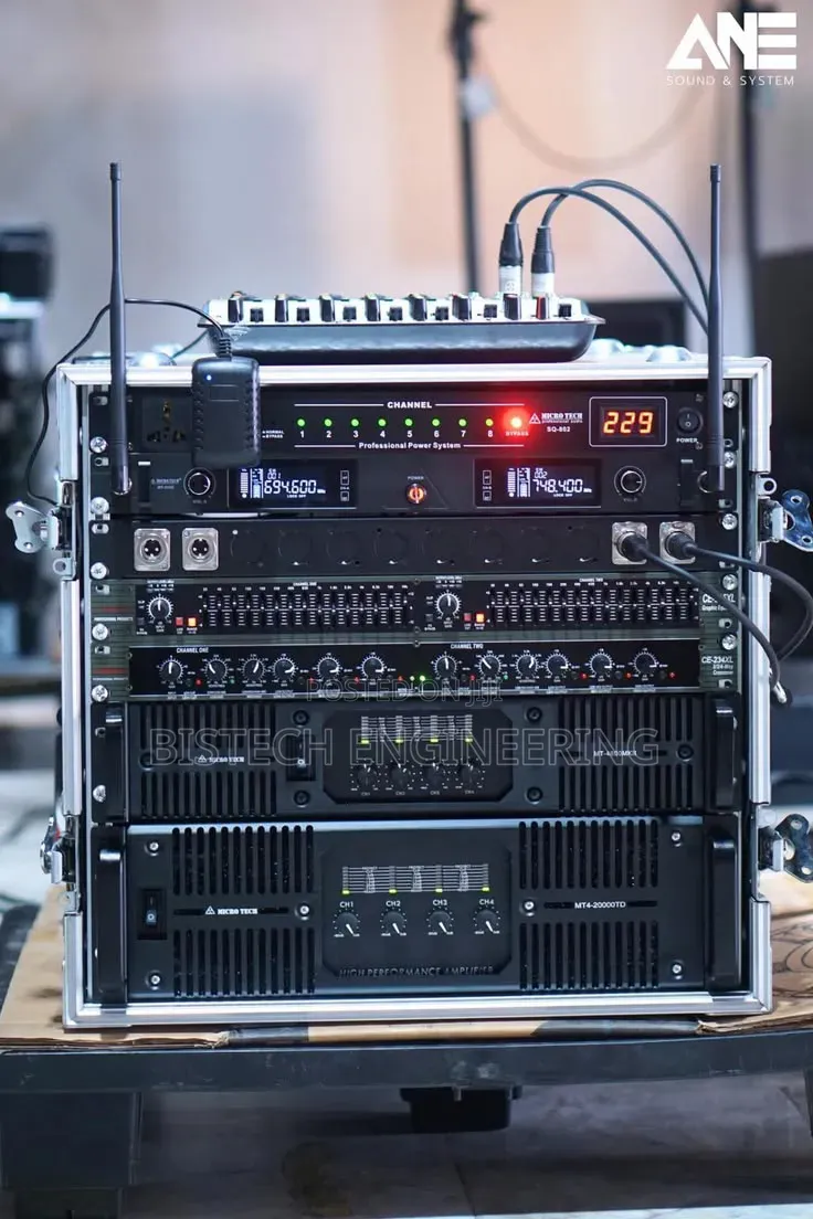 PA Systems Set Up for Churches, Event Centers