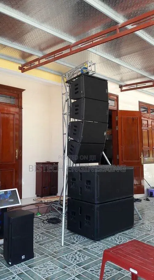 PA Systems Set Up for Churches, Event Centers