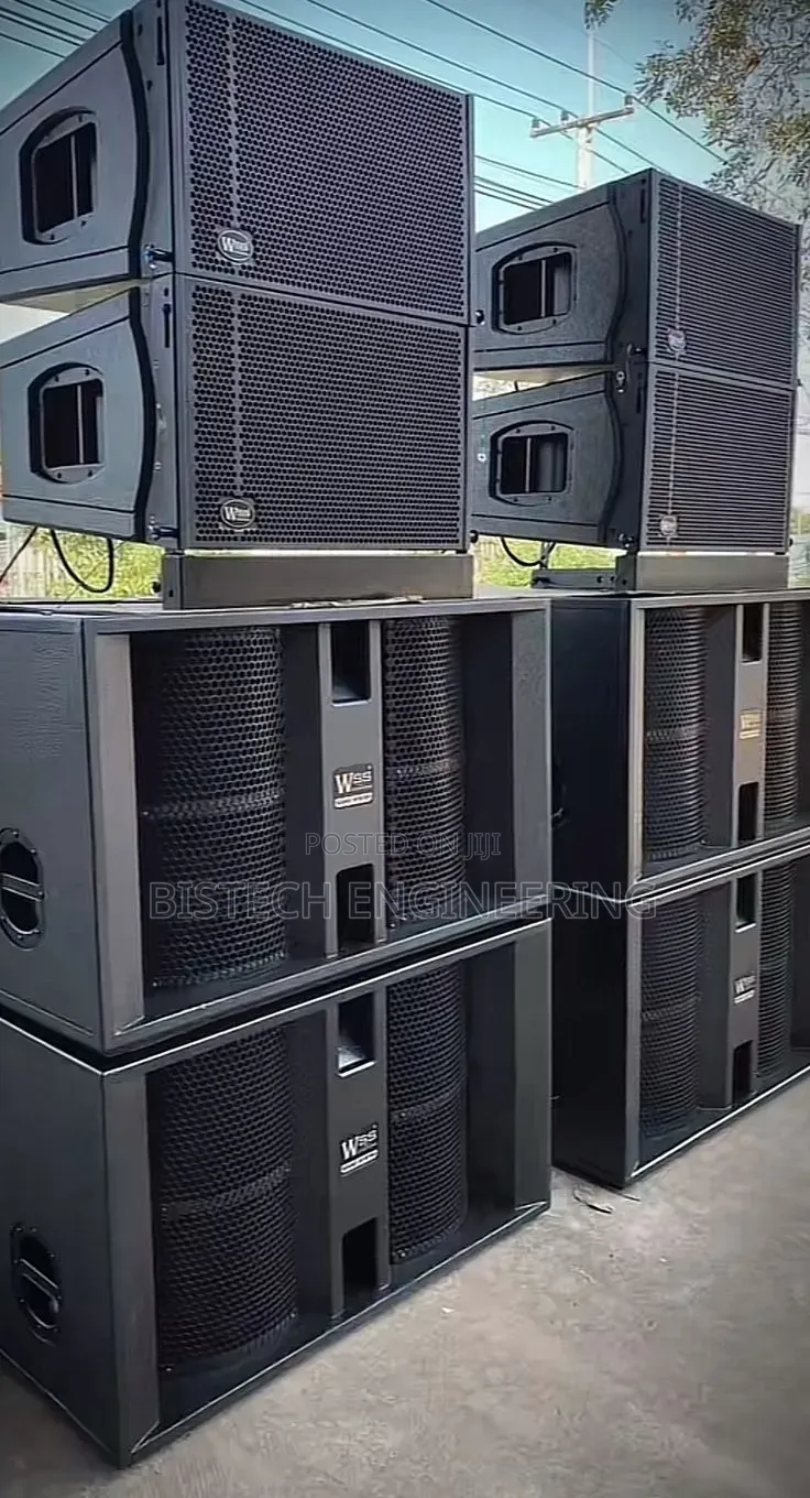 PA Systems Set Up for Churches, Event Centers