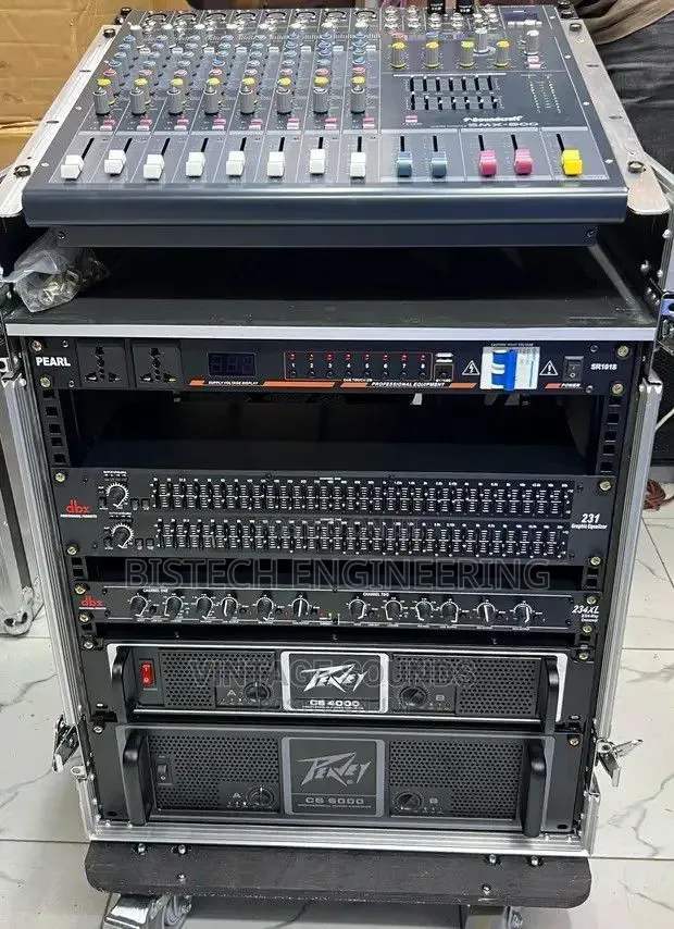 PA Systems Set Up for Churches, Event Centers