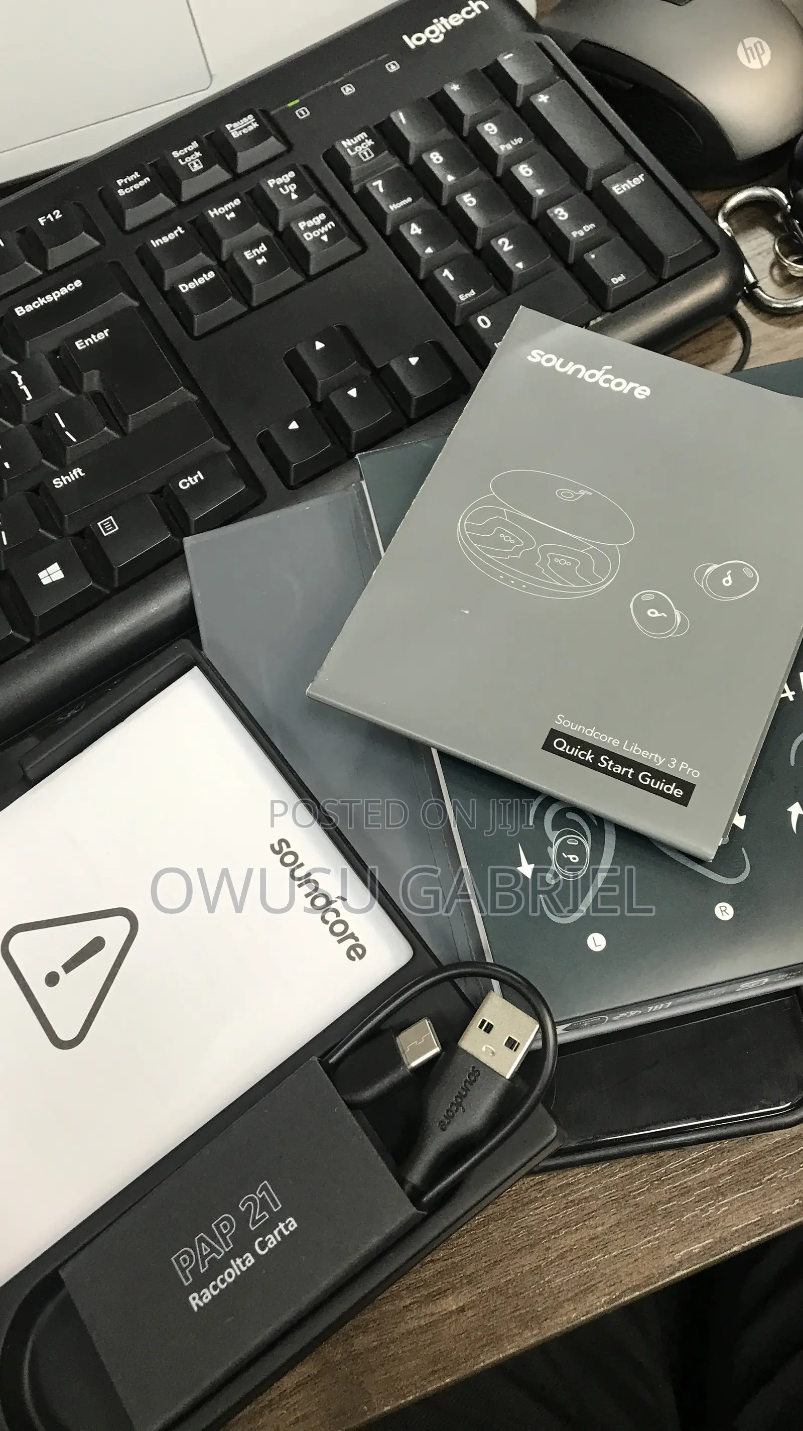Soundcore Liberty 3 Pro Heavy Bass Clear Mic Voice Lasting Battery