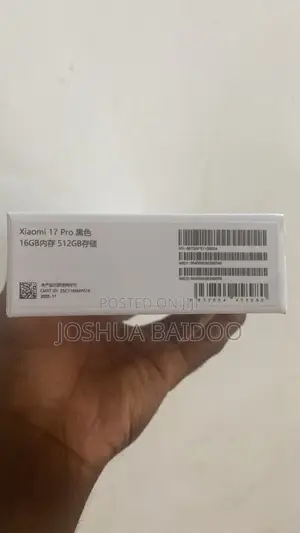 New Xiaomi 17 Pro 512 GB Black