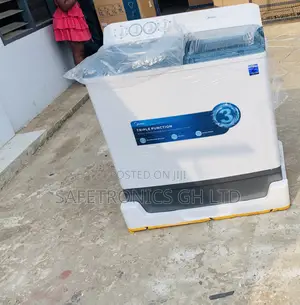 Just Grab White 18kg Twintub Midea WashingMachine