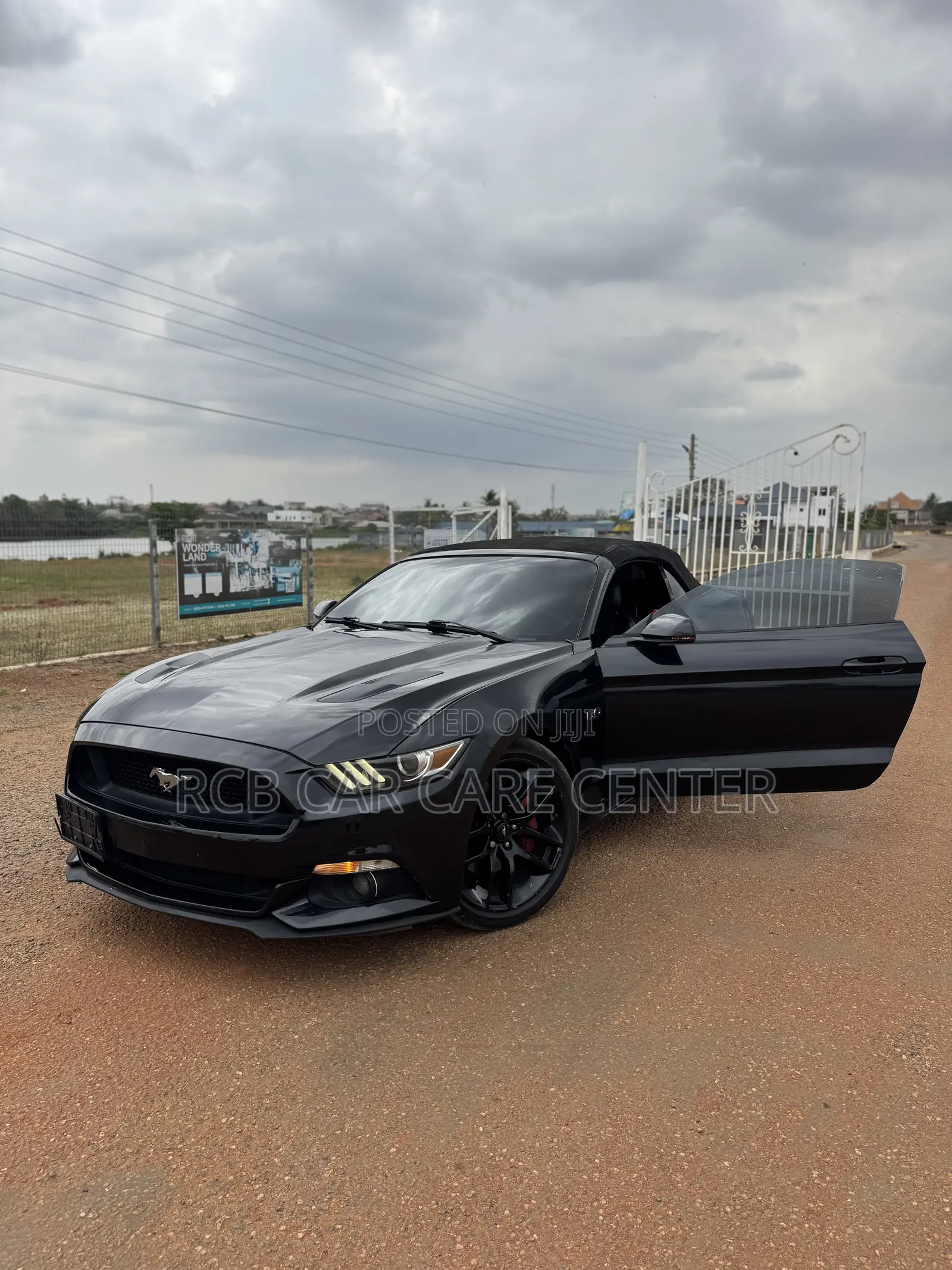 Ford Mustang GT Premium 2dr Convertible (5.0L 8cyl 6M) 2015 Black