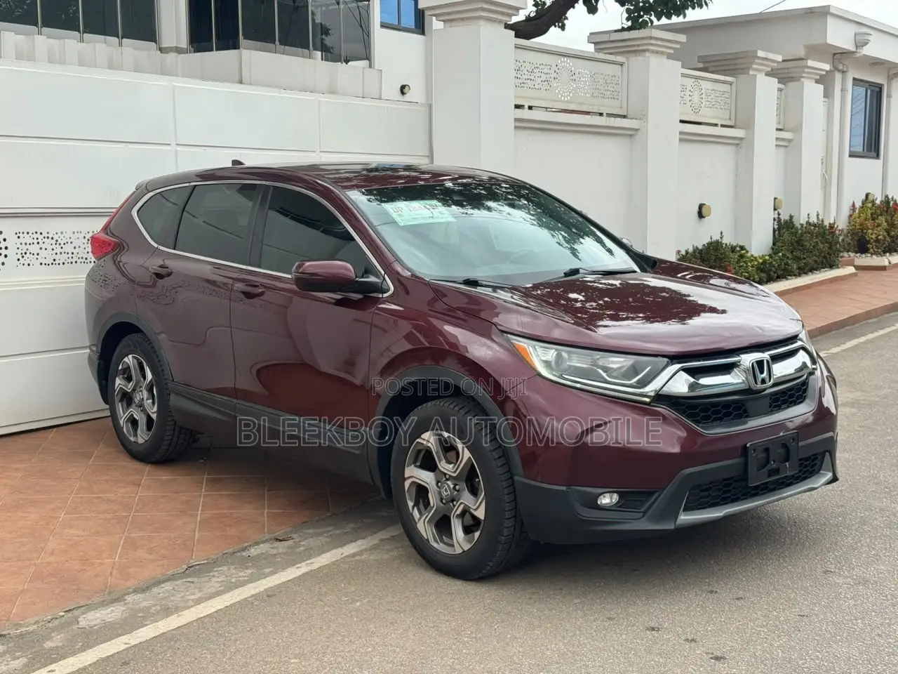 Honda CR-V EX-L AWD 2019 Burgundy