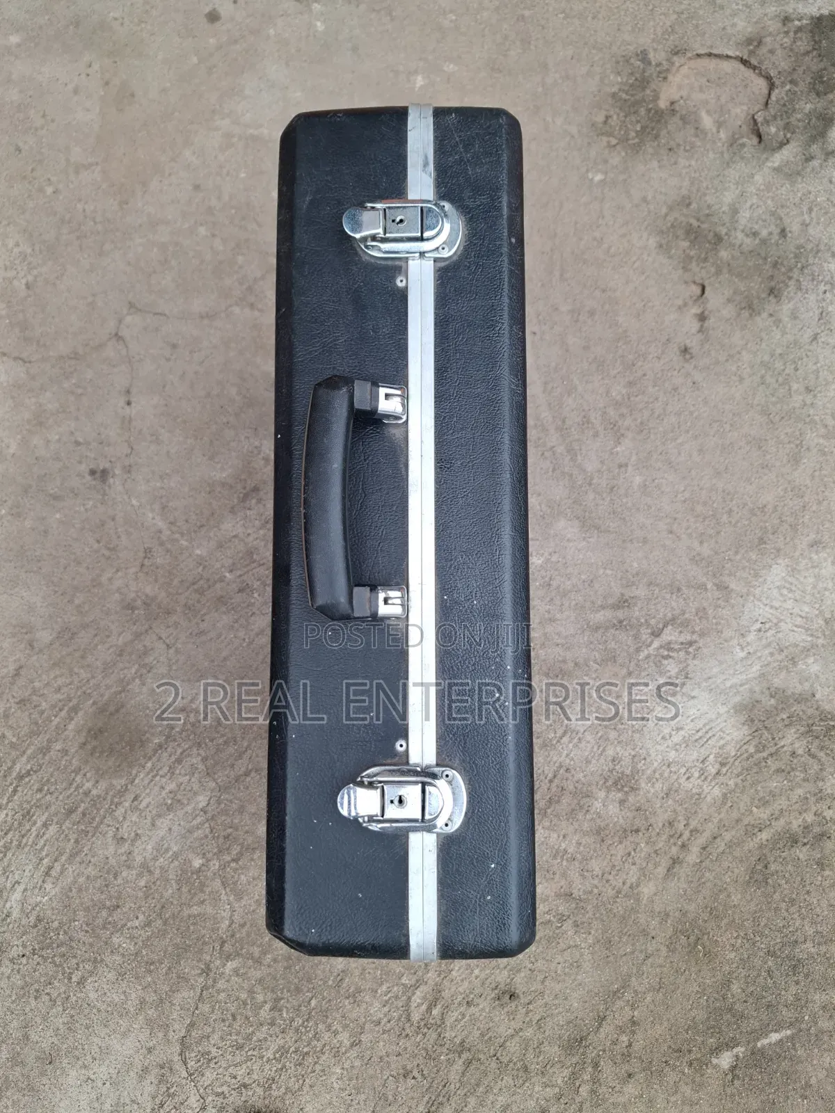 Custom Classic Hard Shell Executive Briefcase NO KEY