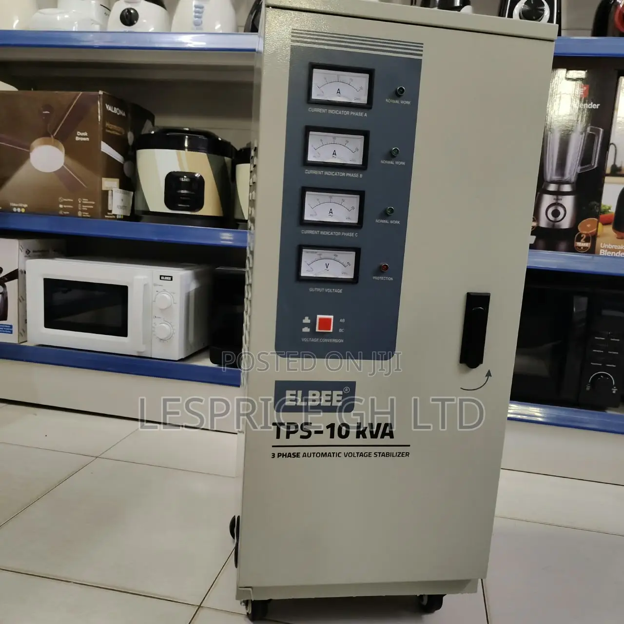 Hugely Discounted 10KVA Industrial Protection AVS From Elbee