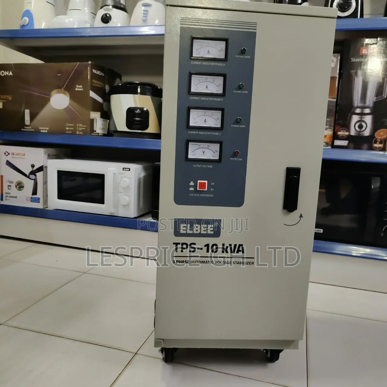 Stylishly Designed 10KVA Industrial Protection AVS From Elbee