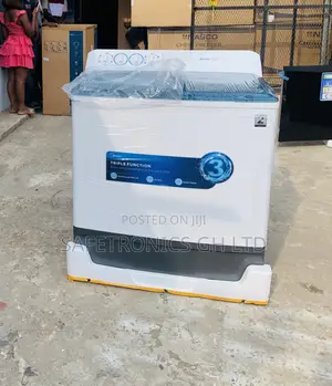 Clean Prestige Midea Twintub 18kg White WashingMachine