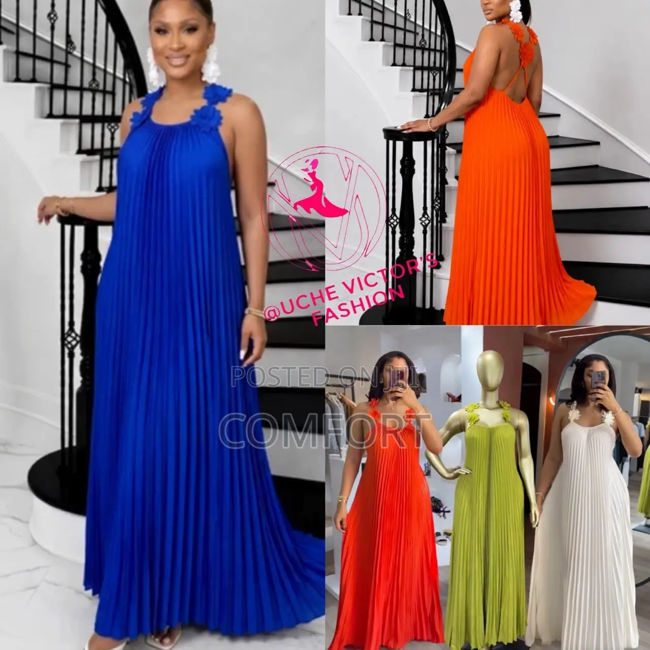 Elegant Long Dress Outfit Cloth