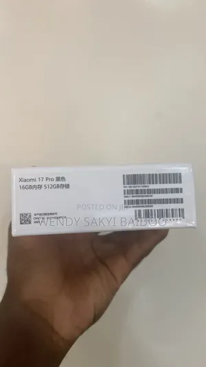 New Xiaomi 17 512 GB Black