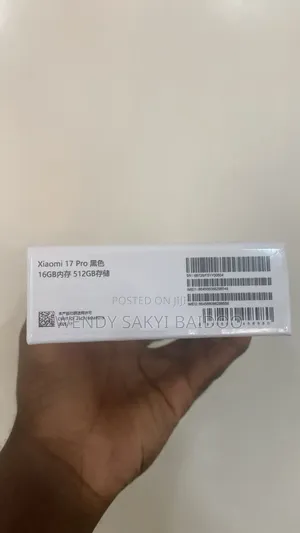 New Xiaomi 17 512 GB Black