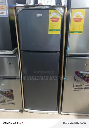 Nasco 158Liter Double Door Refrigerator Top Mounted Freezer