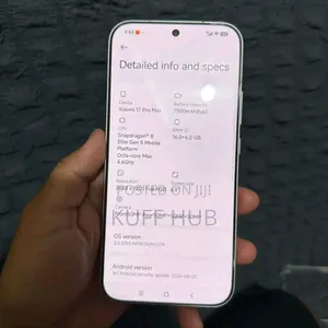 New Xiaomi 17 Pro Max 512 GB Gray
