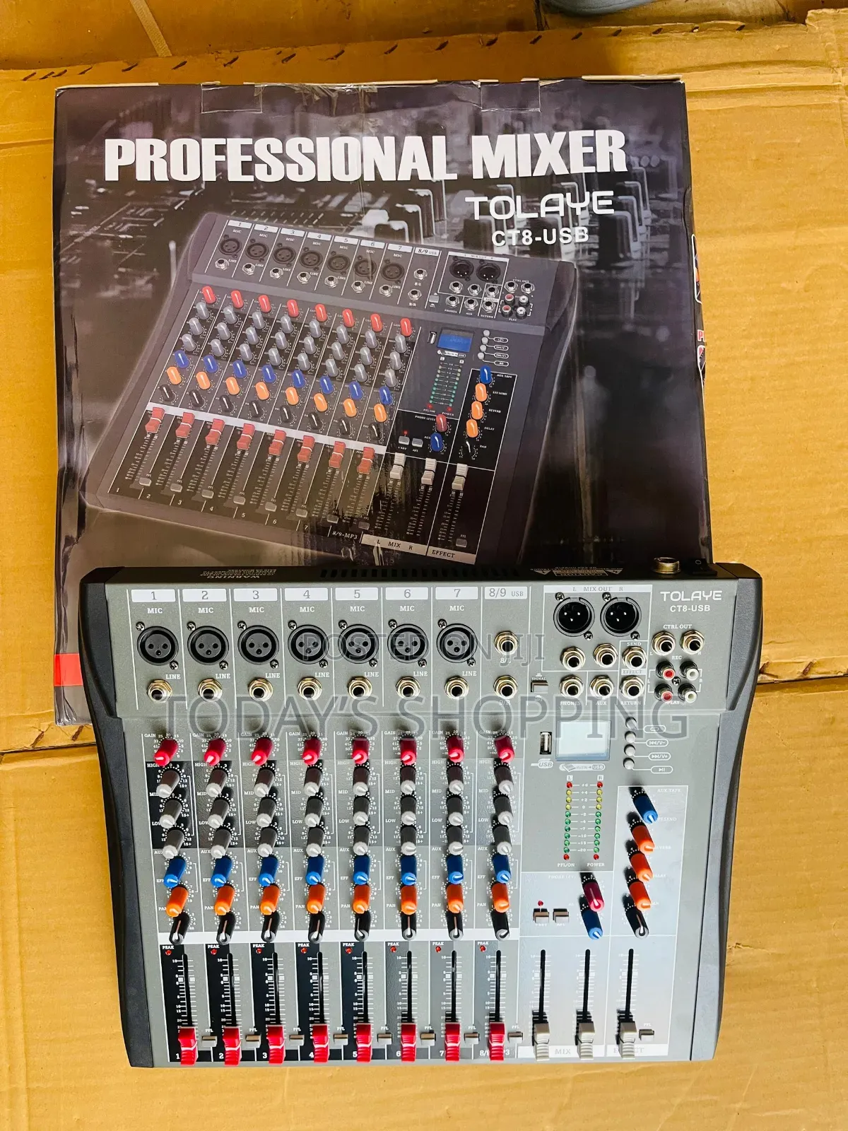 Console Mixer 8 Channel