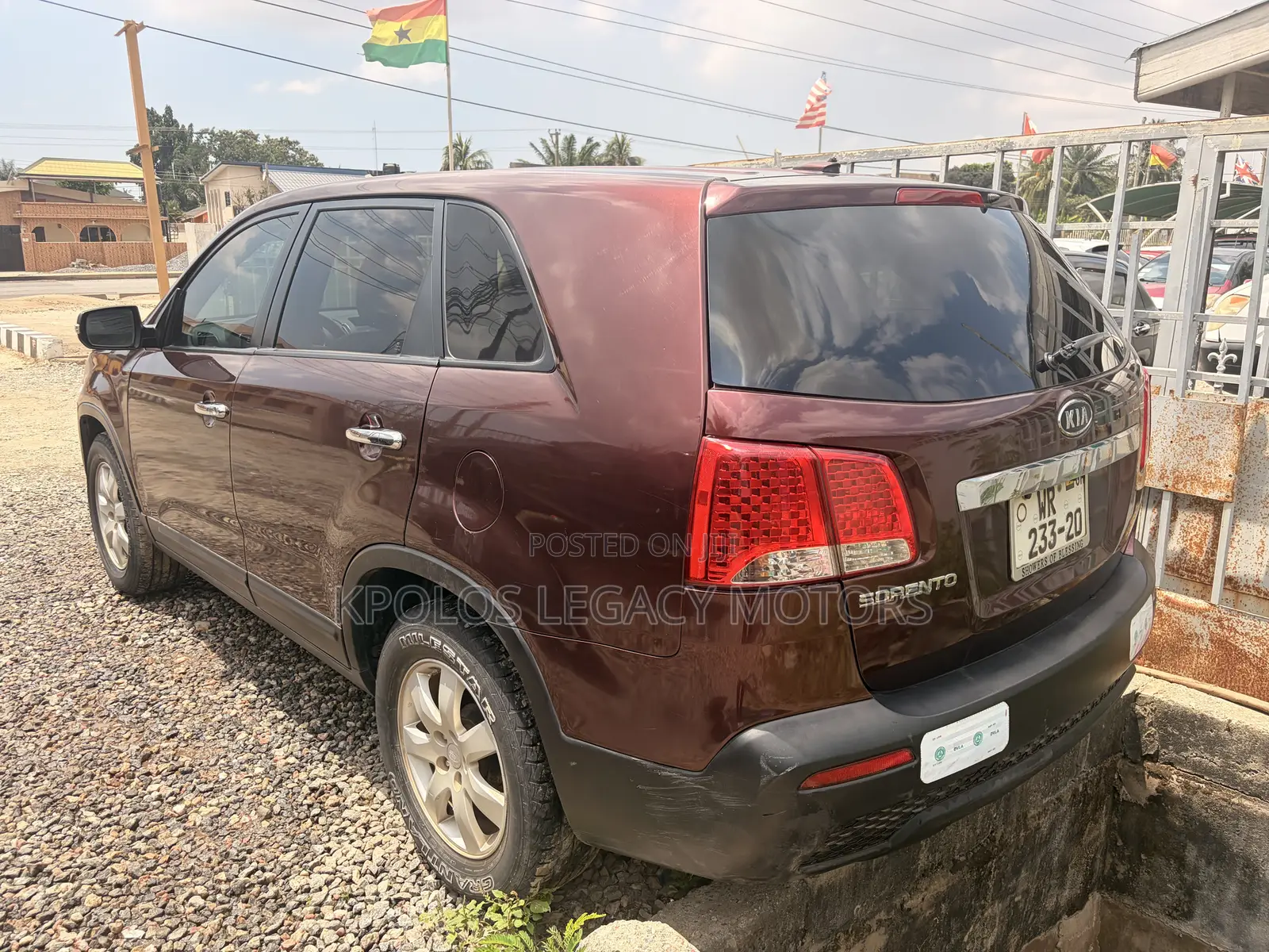 Kia Sorento 2.5 CDRi Automatic 2010 Burgundy