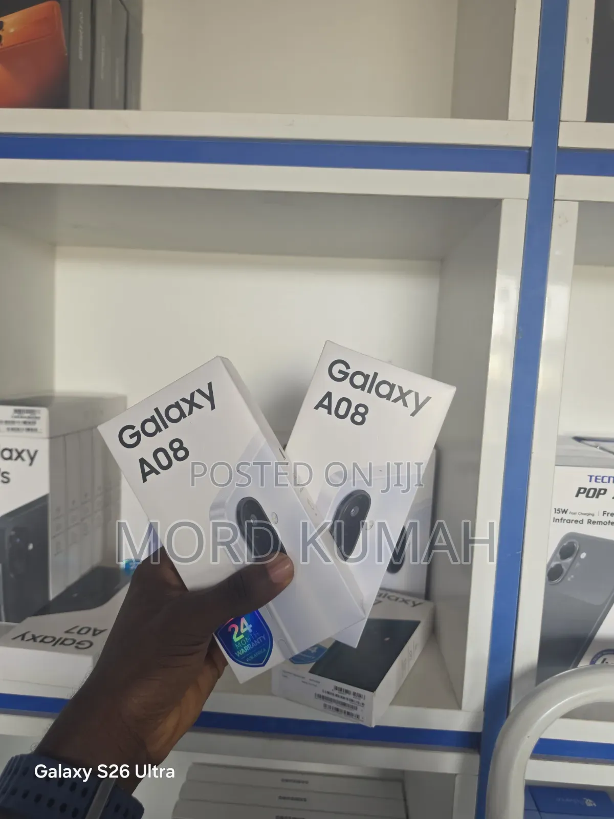 New Samsung Galaxy A08 64 GB Gray