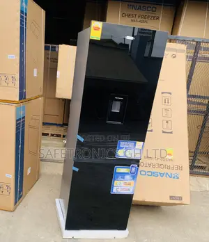 ChillEssence 198L Nasco Black 2 Doors Nasd2-42fl Fridge