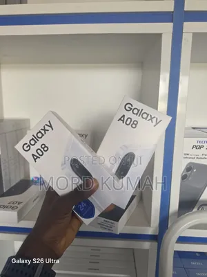 New Samsung Galaxy A08 64 GB Gray