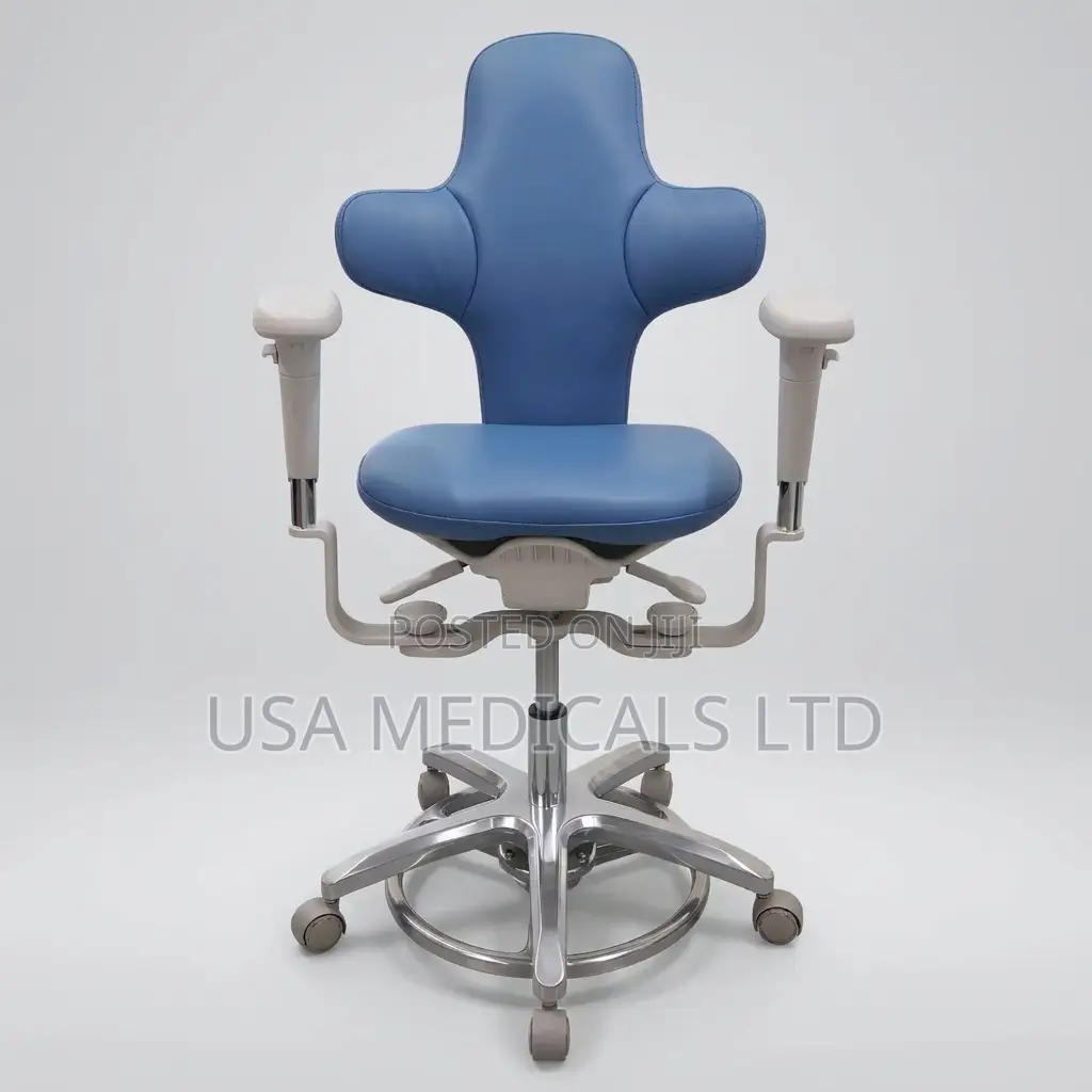 Dentist Stool With Double Armrests