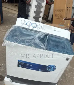 Unique Midea 18kg Washing Machine(LED Digital Display)
